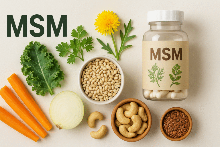 MSM: articolazioni fluide, pelle luminosa e corpo più leggero