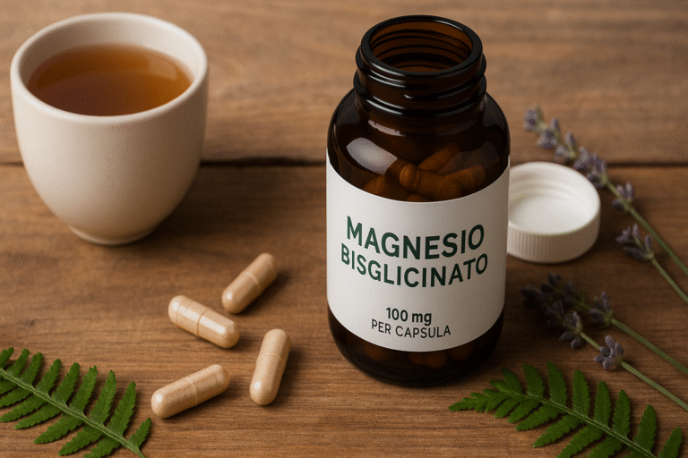 MAGNESIO BISGLICINATO:Riposo Profondo e Rilassamento Naturale